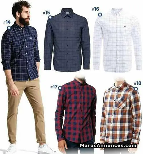 Chemises printemps pr hommes - الرباط