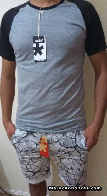 Ensemble short et t-shirt - تمارة (2)