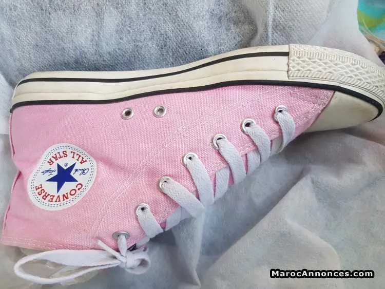 Espadrilles converse rose - الدار البيضاء (3)