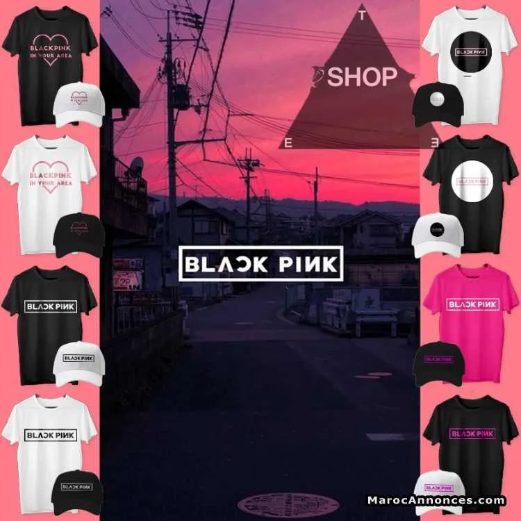 Tshirt et casquette kpop - المحمدية (2)