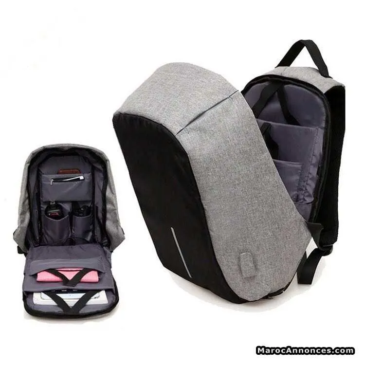 Cartable antivol multifonction - الدار البيضاء (3)