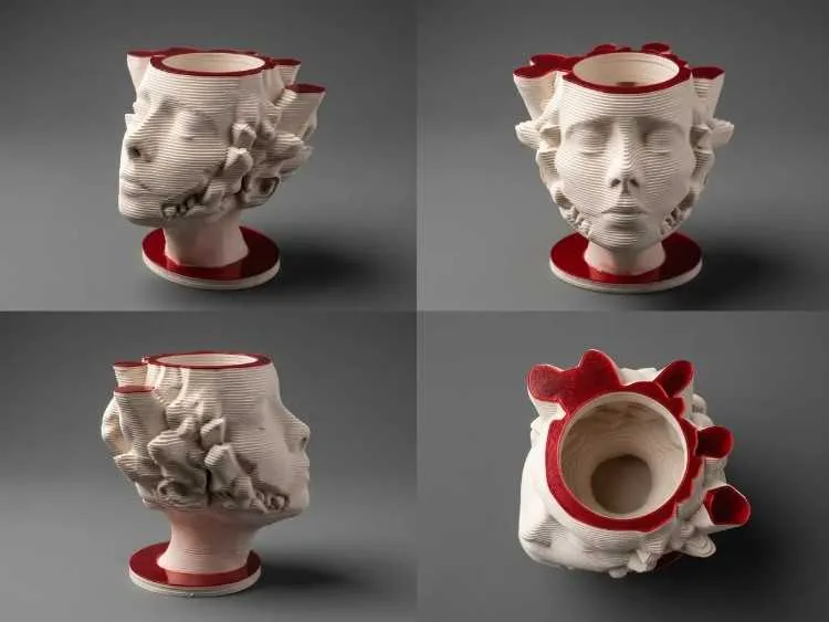OrÉa raag - vase visage sculptural - الدار البيضاء (2)