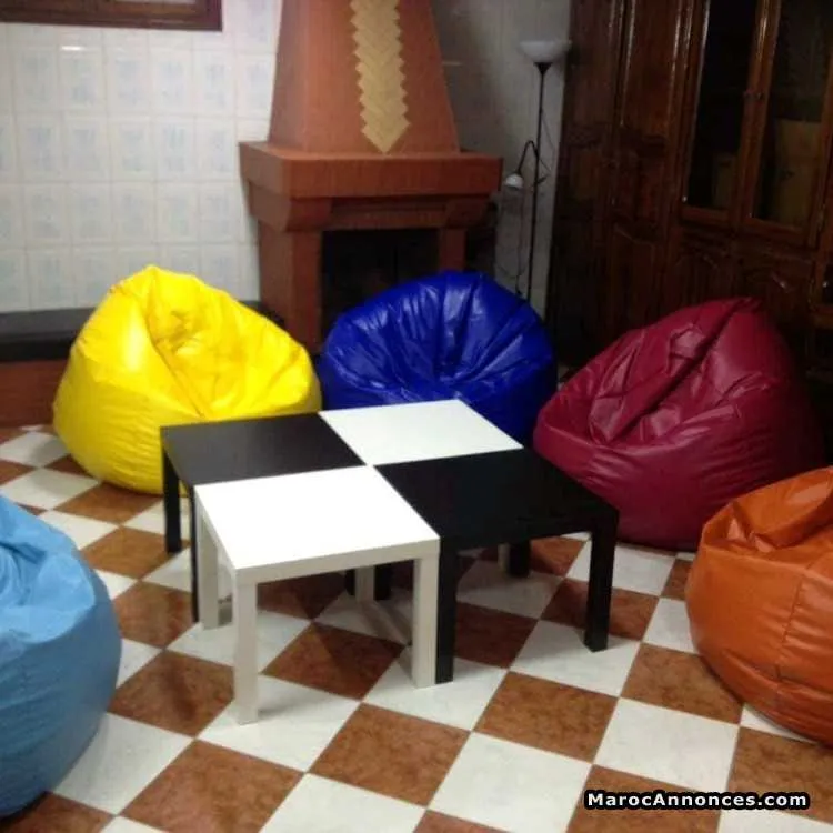 Pouf poire et convertible - سلا (2)