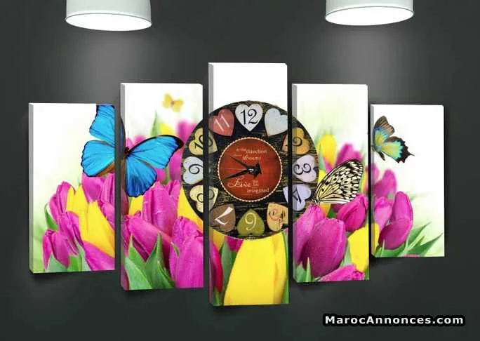 Tableaux avec horloge - مراكش (2)
