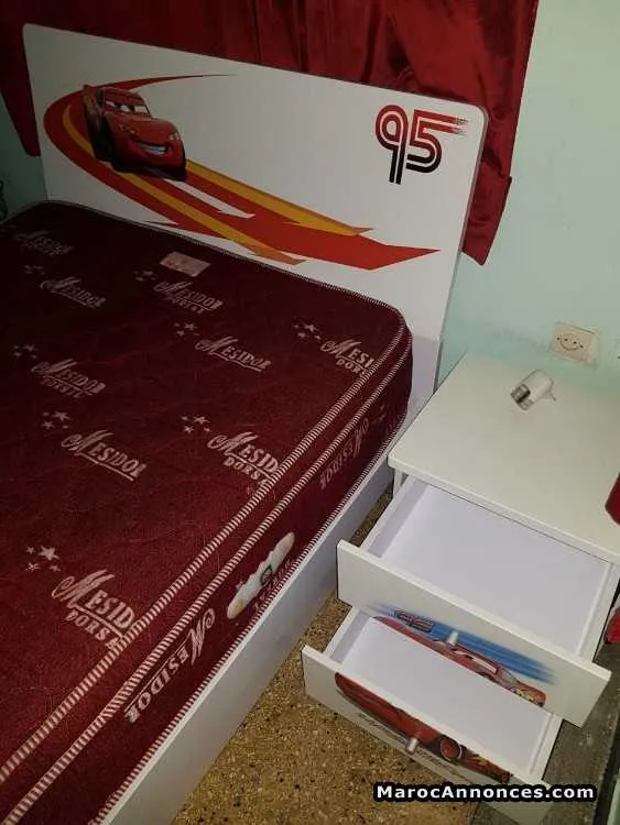Chambre a couché pour enfants flash mc queen - المحمدية