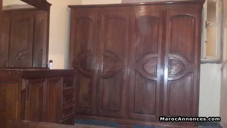 Chambra a coucher en bois chouk - الدار البيضاء (3)