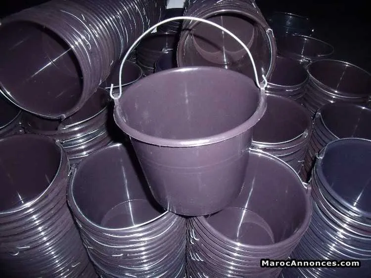 Seau 2l et 10.5 l en plastique - فاس (2)