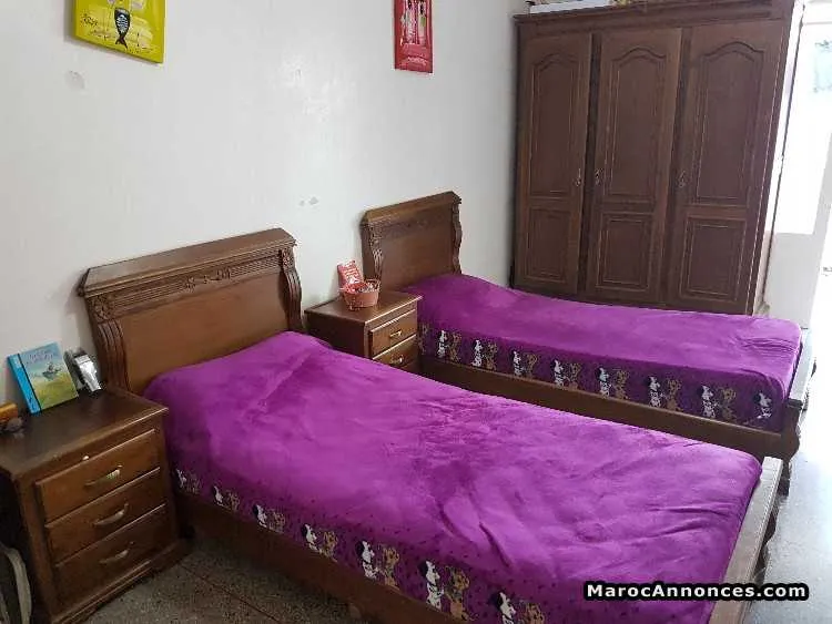 Salon marocain et chambre à coucher enfant - الرباط (3)