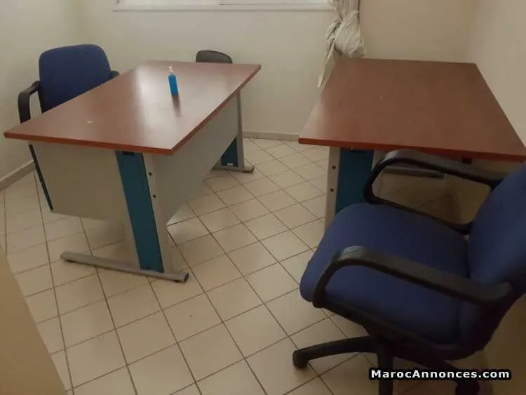 Chaises grande table  bureaux  fauteuils - الرباط (3)