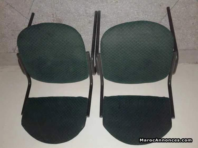 Bureau et chaises d'occasion - أكادير