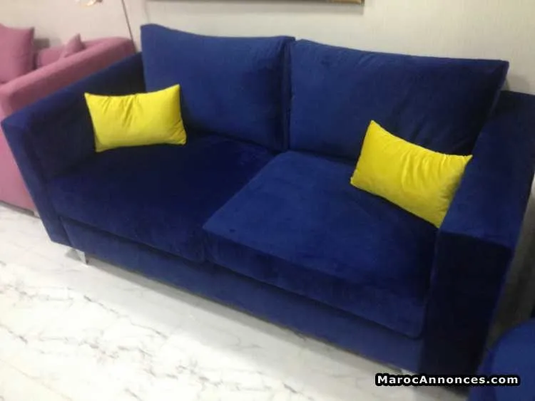 Fauteuil bleu - الدار البيضاء