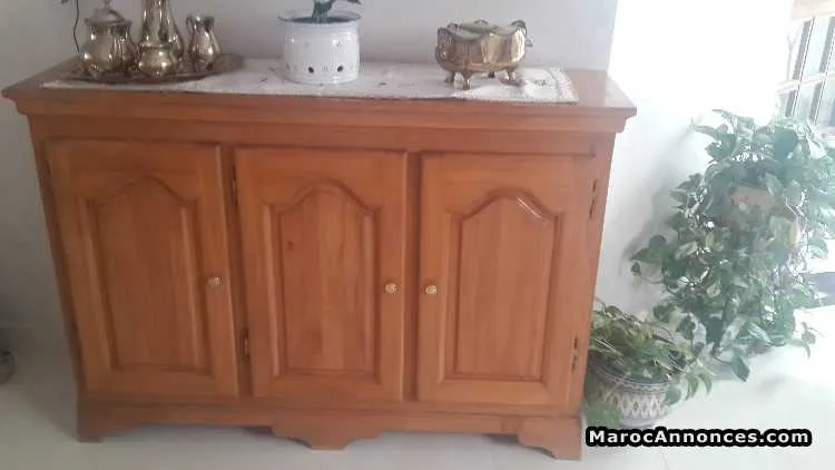 Buffet en bois massif - الدار البيضاء