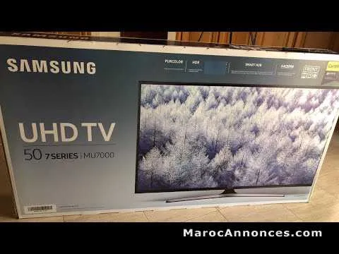 Samsung smart tv uhd 4k 50 série 7garantie 1 an - مكناس (2)