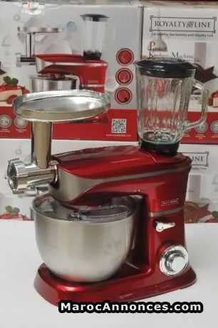 Robot de cuisine 3 en 1 pétrin, hachoir, blender - الدار البيضاء