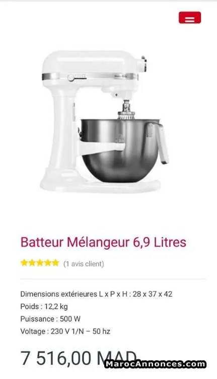 Robot kitchenaid - القنيطرة (3)