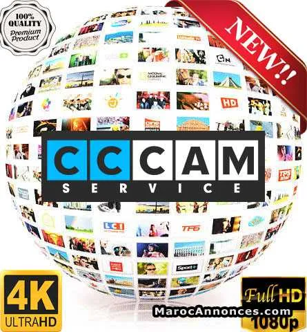 Abonnement satellite 12 mois : cccam server - تطوان