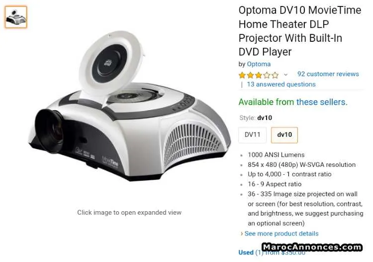 Digital dvd progecteur - مراكش