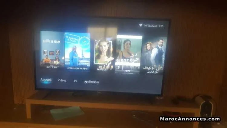 Tv smart 55 ' marque tcl - المحمدية (2)