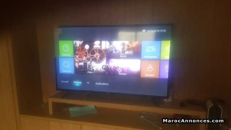 Tv smart 55 ' marque tcl - المحمدية (3)