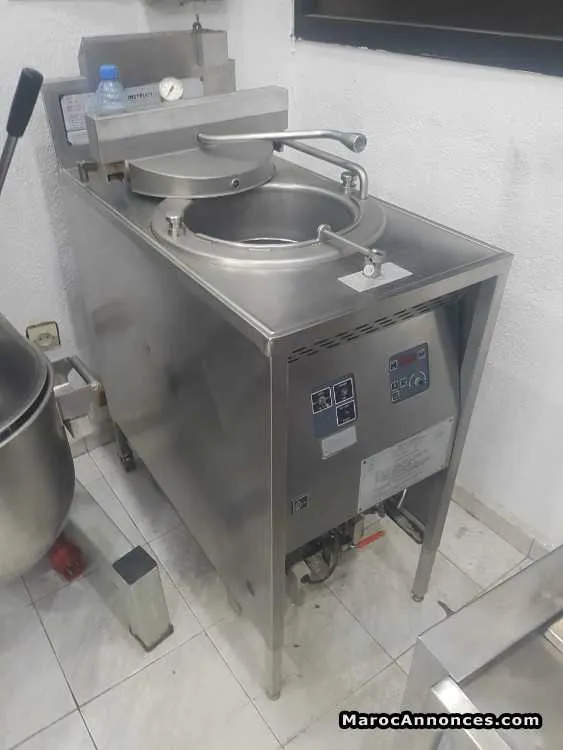 Friteuse à pression giaz pour poulet - المحمدية