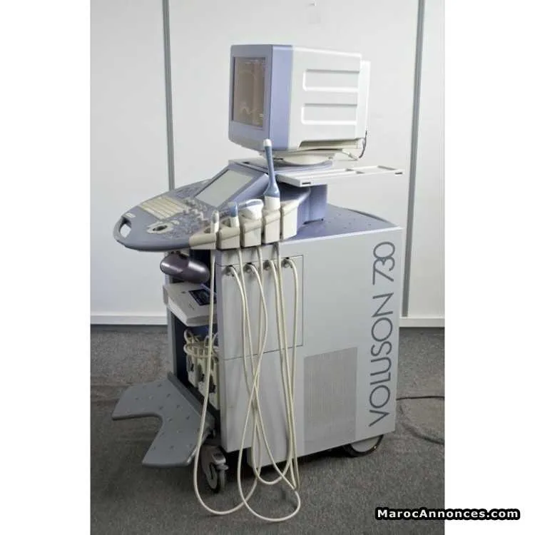 Echographe voluson 730 expert avec 4 sondes - بن سليمان
