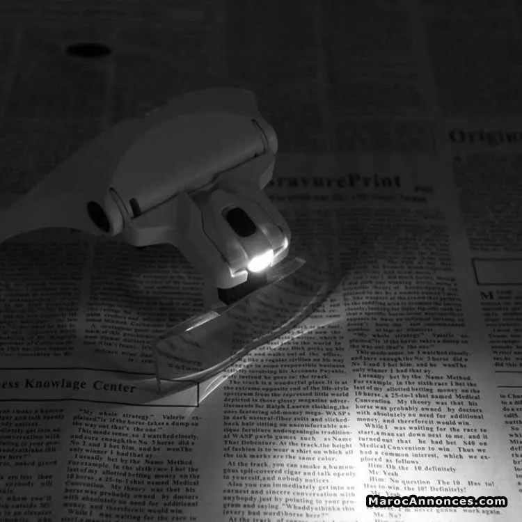Lunettes loupe led - القنيطرة (2)