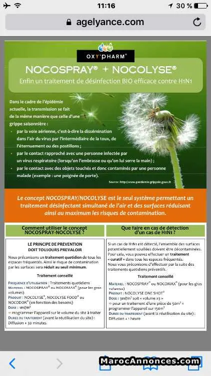 Nocospray voies aériennes - الدار البيضاء (2)