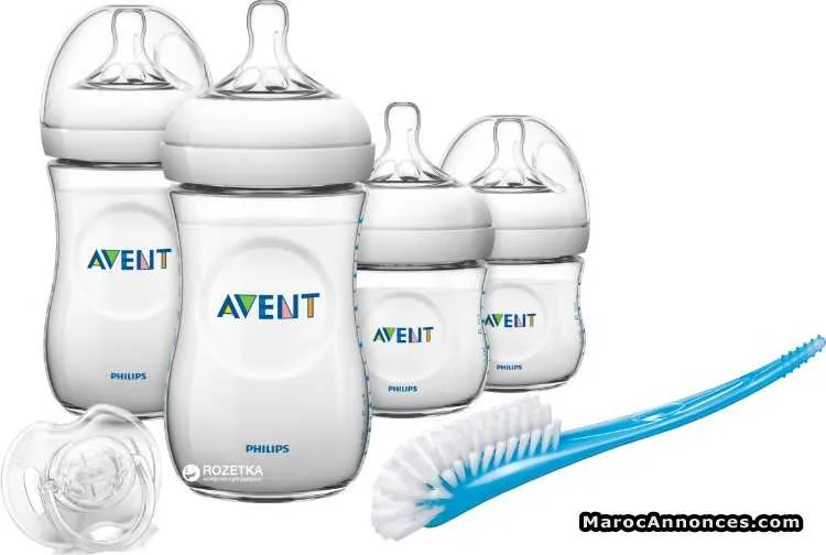 Kit nouveau-né philips avent natural biberons, suc - الدار البيضاء