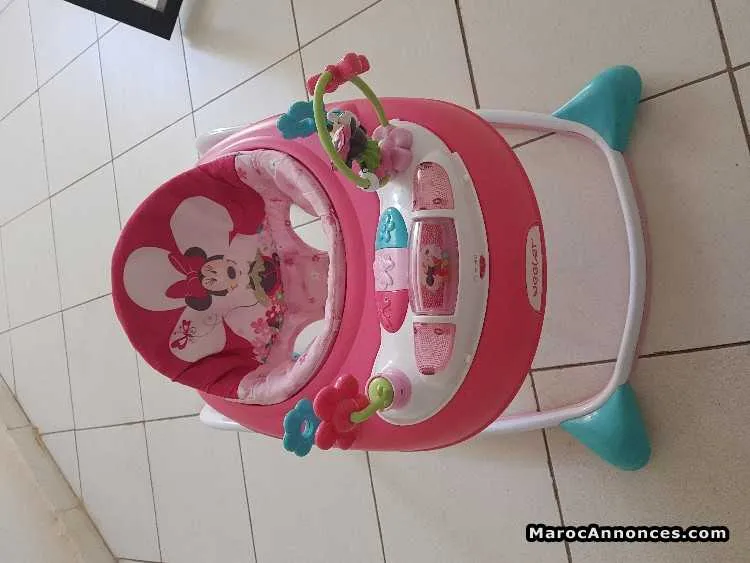 عجلة عجيلة walker centre d'activité minnie mouse - الرباط (3)