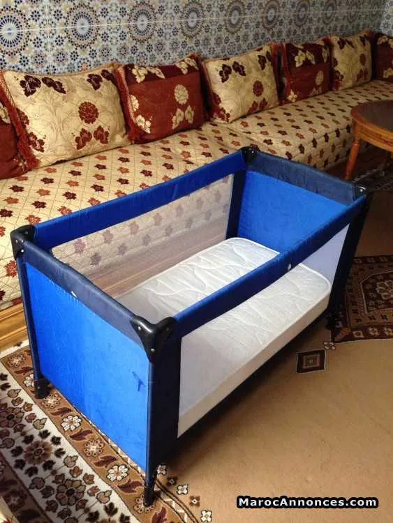 Lit bébé avec matelas (kitea) - القنيطرة