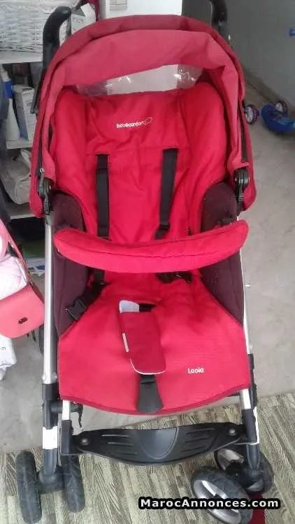 Poussette et maxi cosy bebe confort - الدار البيضاء