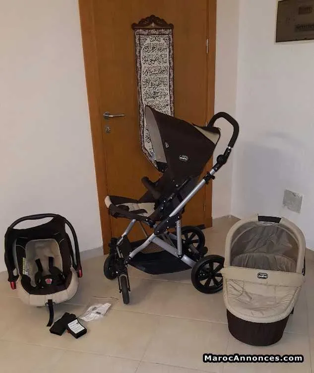 Poussette trio asalvo - طنجة