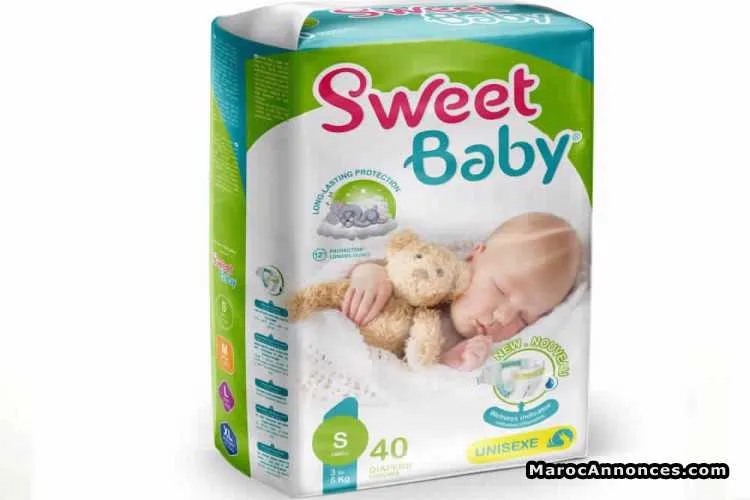 Couche bébé sweet baby tunisie - الدار البيضاء