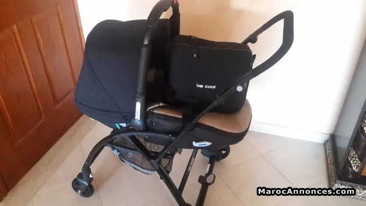 3 en 2 poussette et cosy convertible en nacelle - الرباط (2)