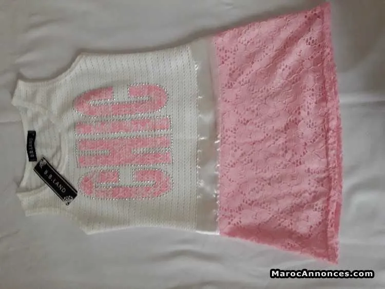Robe filles 4ans et 8ans - الدار البيضاء