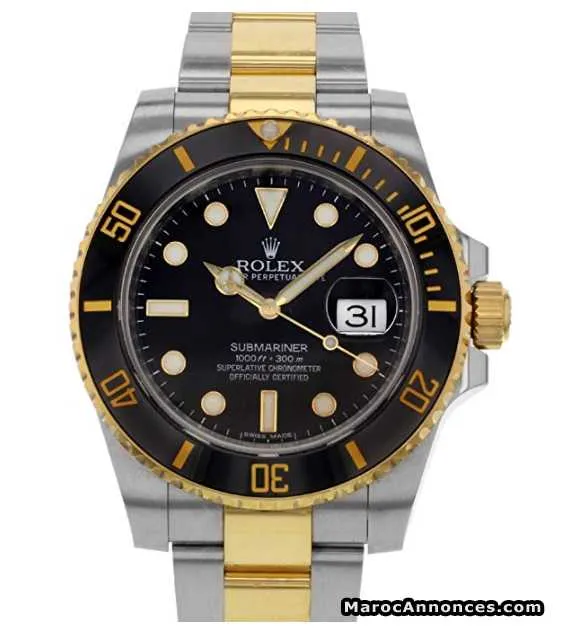 Rolex oyster perpetual submariner date 116613 - Tout le Maroc