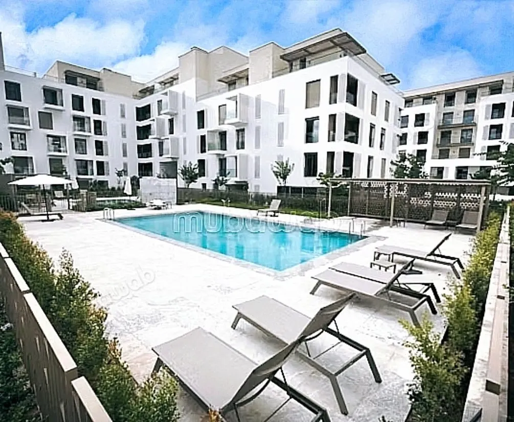 Appart F3 meublé à vendre – L’orangeraie Souissi - الرباط