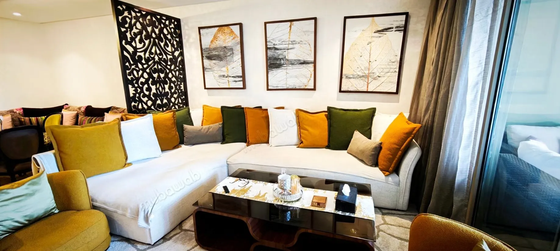 Appart F3 meublé à vendre – L’orangeraie Souissi - الرباط (2)