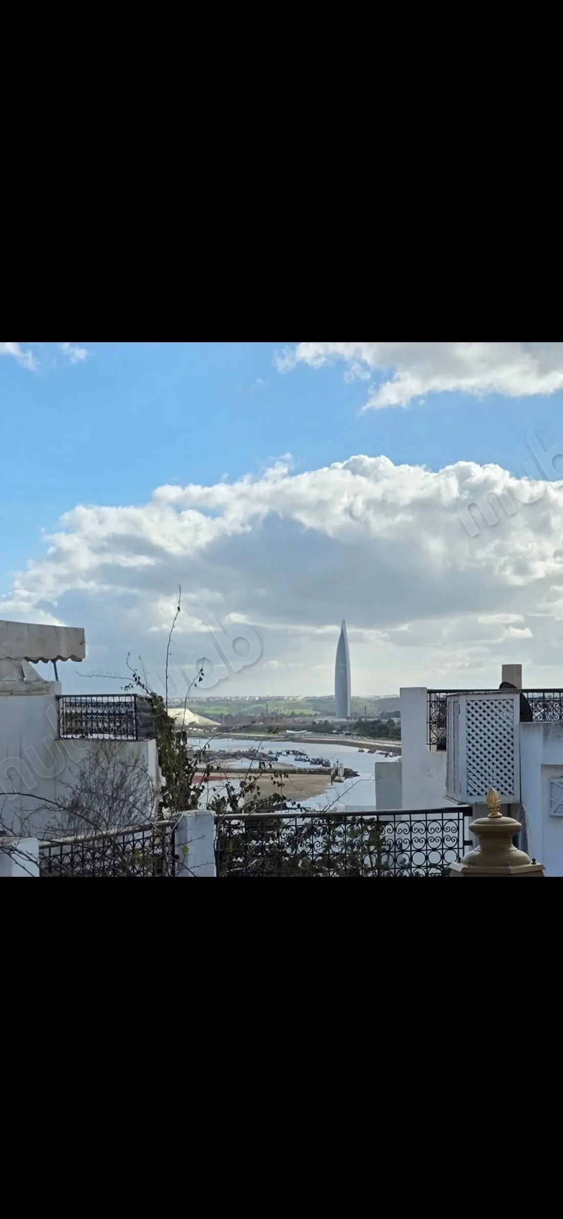 Studio meublé 28m² 17m² terrasses Oudayas - الرباط (3)