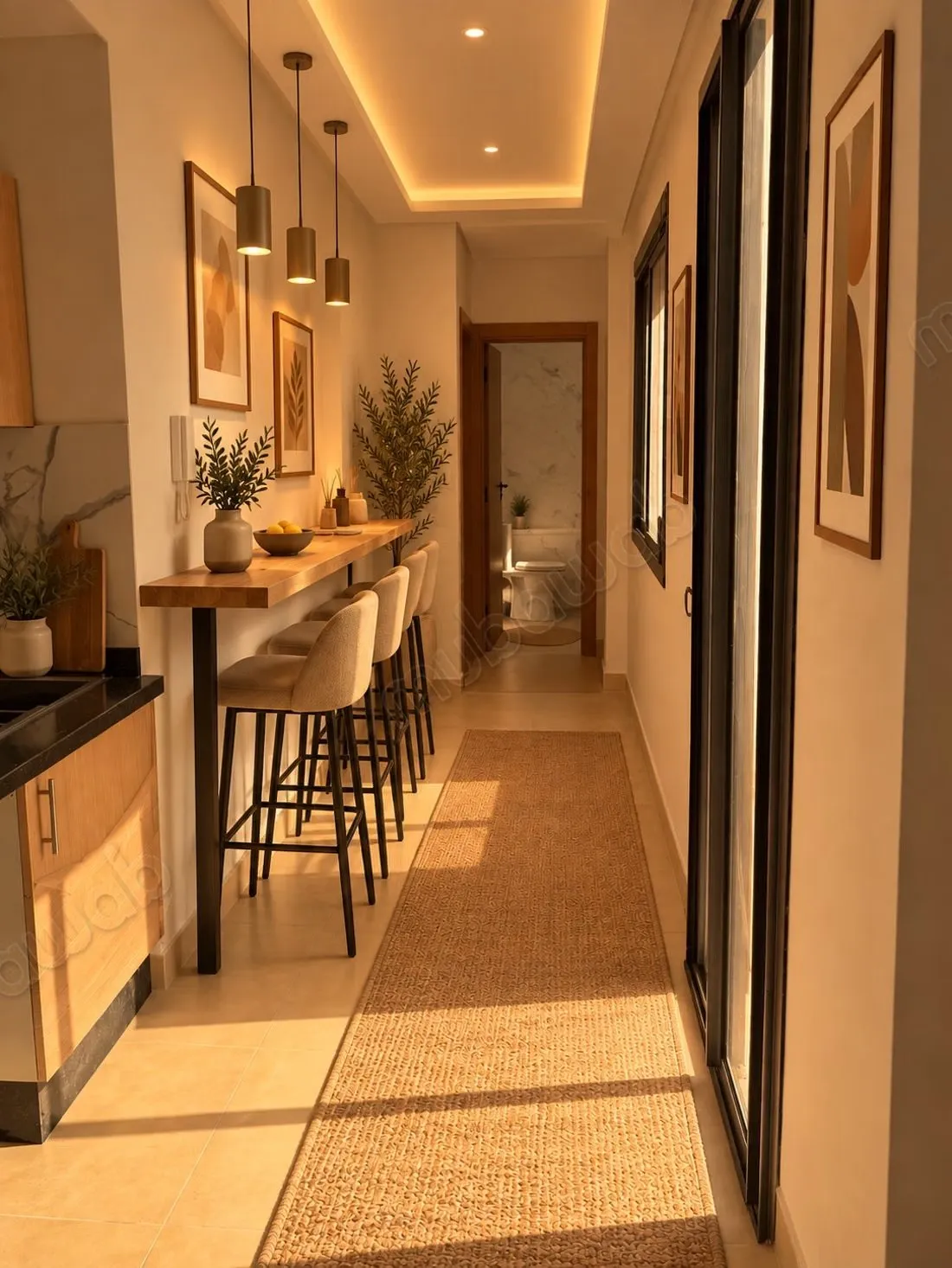 Bel appartement à vendre à Guéliz. Superficie 56 m². Grande... - مراكش (3)