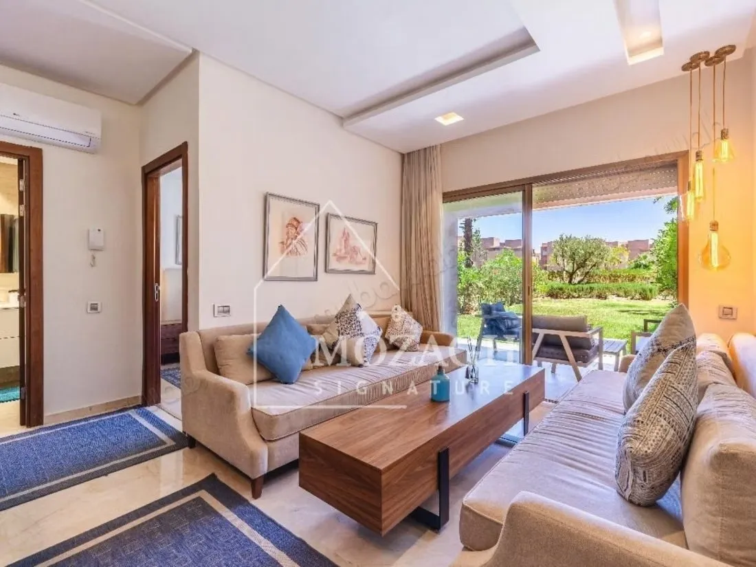 Magnifique rez de jardin sur Prestigia Golf - مراكش