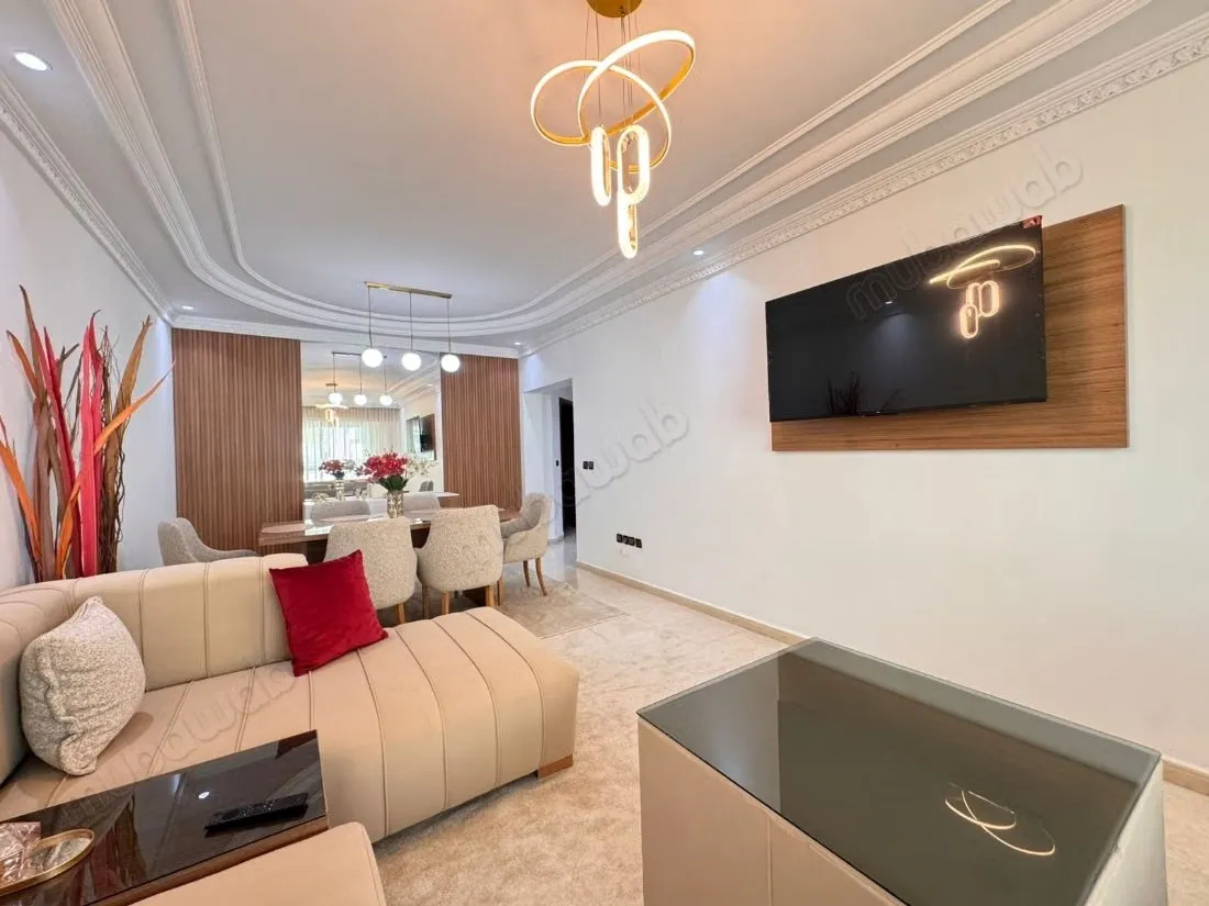 Appartment meublé à loué vue sur mer - طنجة (2)