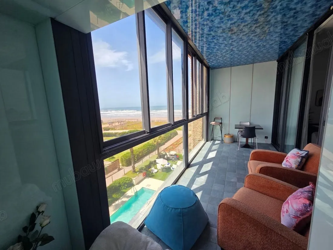 Spacio studio vue sur piscine en vente à Pesatana - الدار البيضاء