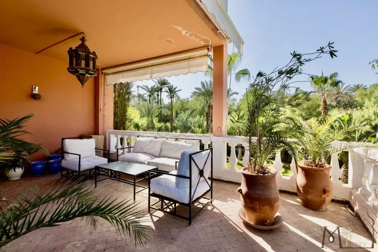 Duplex 1er ligne du golf à la Palmeraie - مراكش