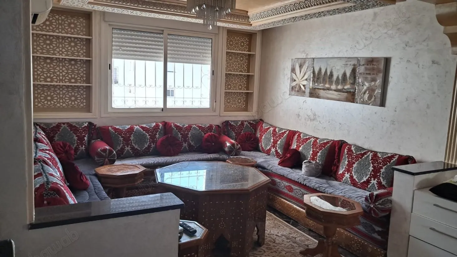 Bel appartement familial a vendre à PERLE DOHA - بوزنيقة