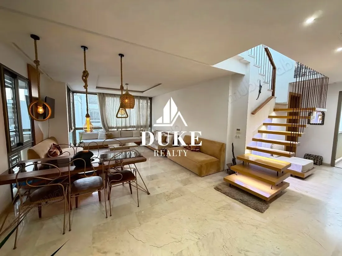 En vente: appartement en etage eleve avec rooftop - سلا