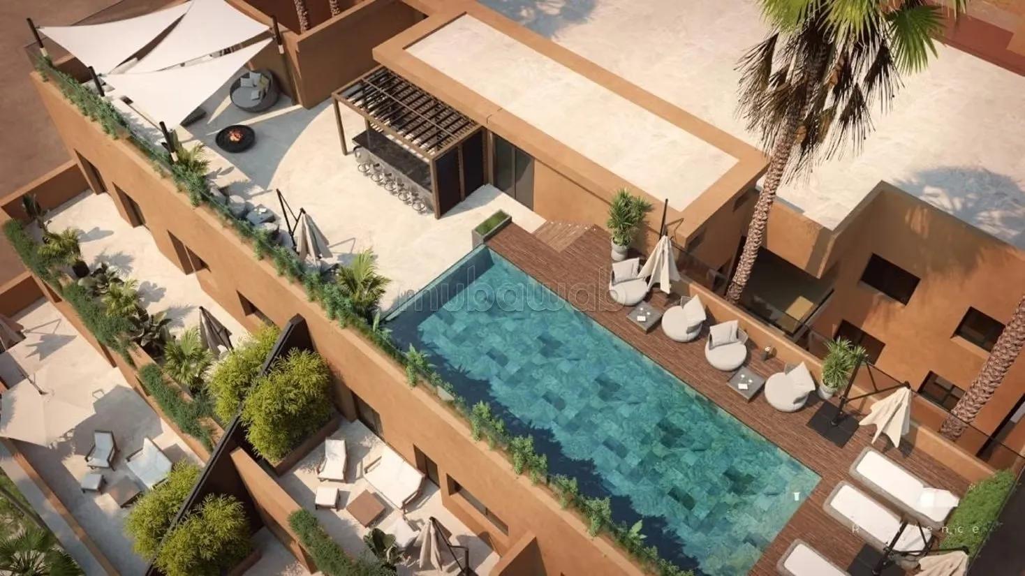 Studio neuf avec piscine à 7 min de Guéliz - مراكش (2)