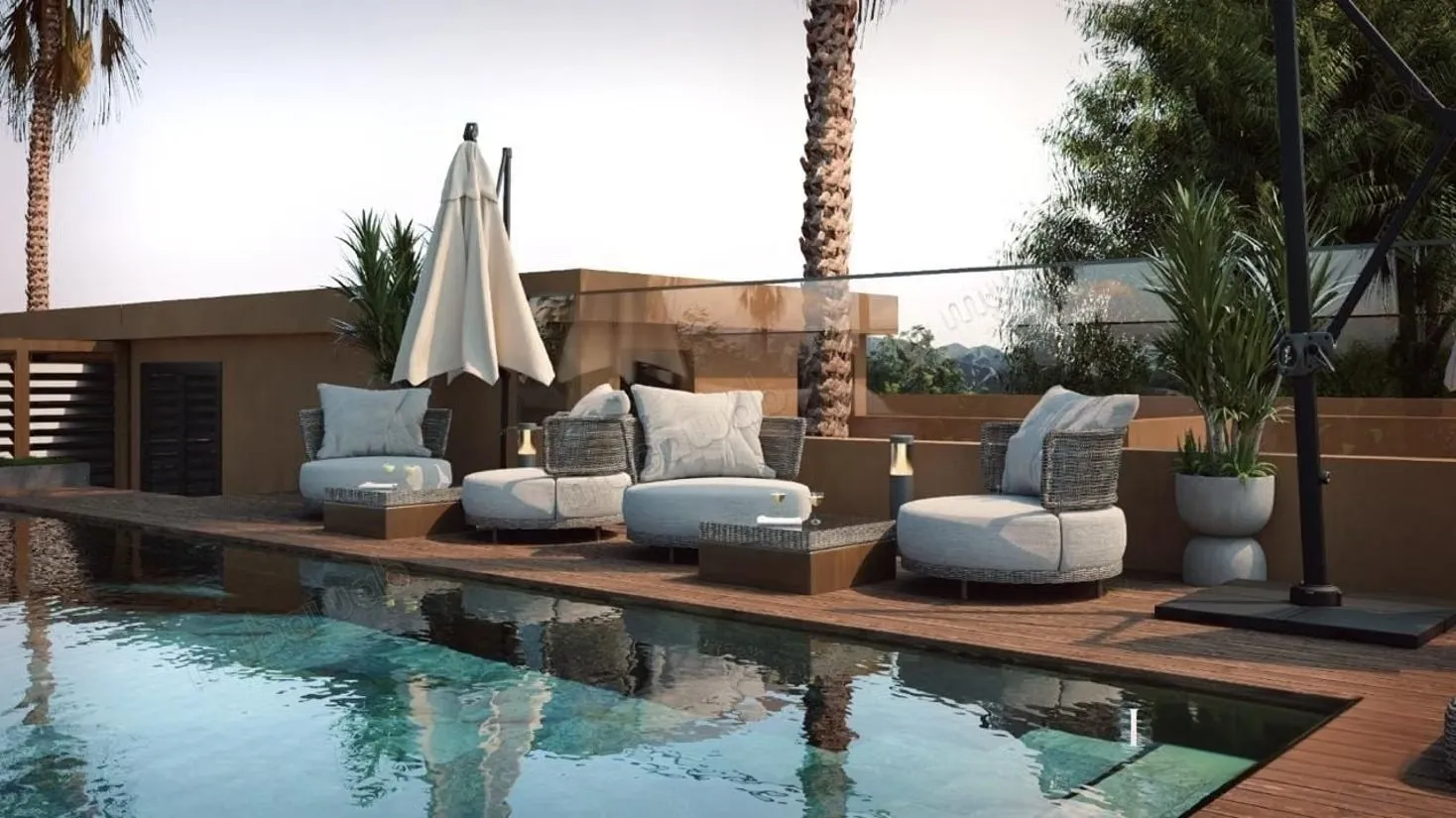 Appartements Neufs avec Piscine à Marrakech - مراكش