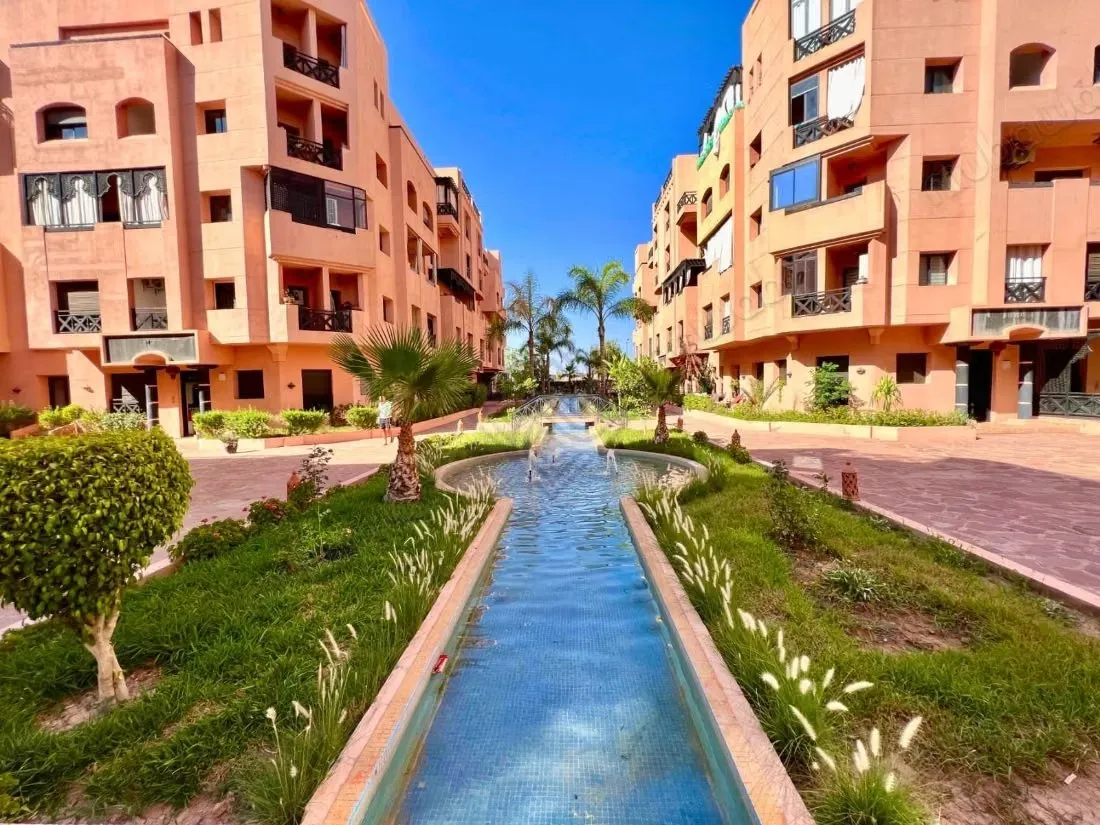 Appartement à vendre résidence avec piscine - مراكش (2)
