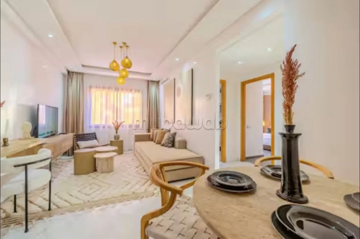 Vend appartement à Guéliz. 2 belles chambres. Meublé - مراكش (2)